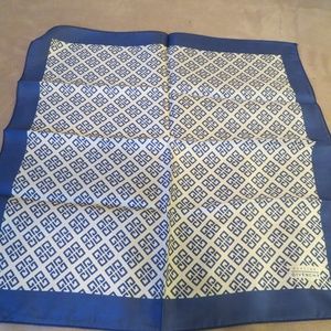 Vintage GIVENCHY Silk Handkerchief Scarf, 12"